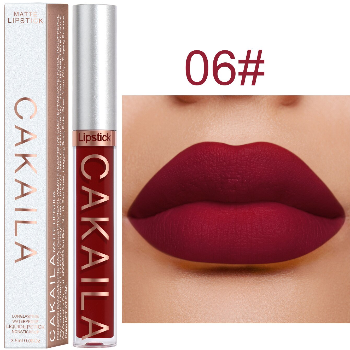 CAKAILA Non-Stick Matte Lipstick