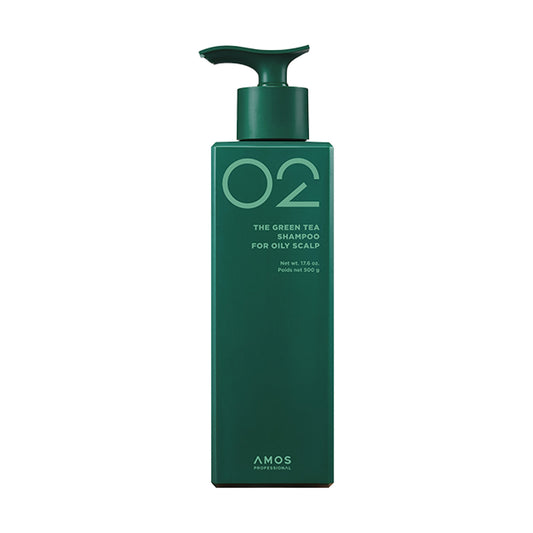 amos PROFESSIONAL THE GREEN TEA SHAMPOO FOR OILY SCALP 500ml