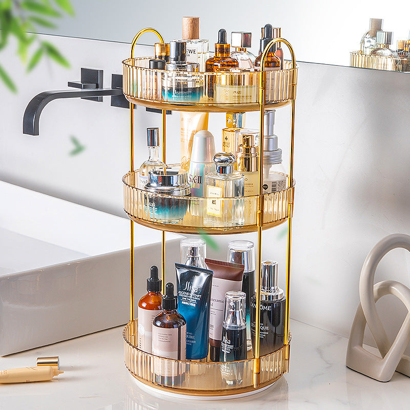 Cosmetics Rotating Storage Rack