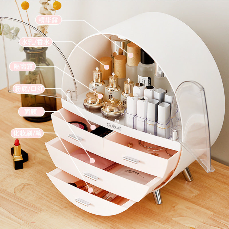 Desktop Cosmetics Storage