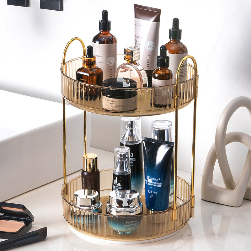 Cosmetics Rotating Storage Rack