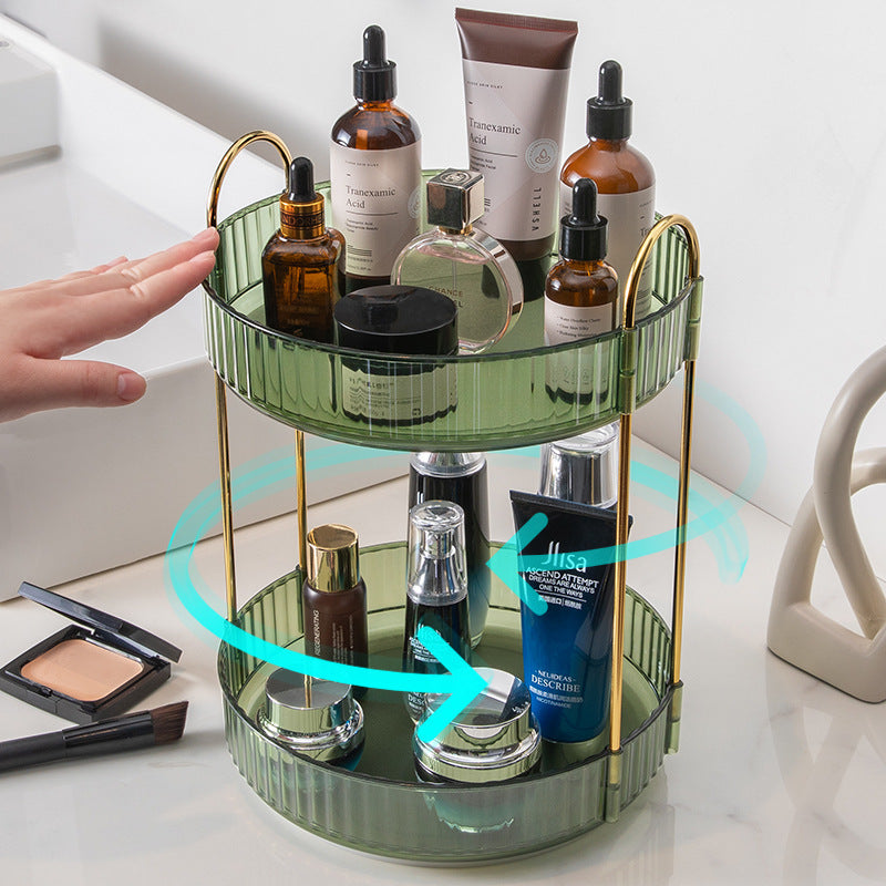 Cosmetics Rotating Storage Rack