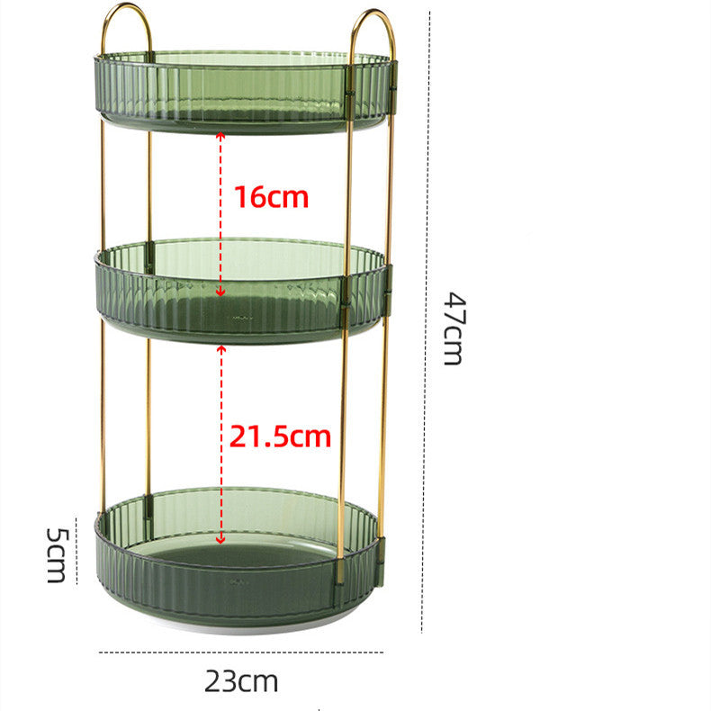 Cosmetics Rotating Storage Rack