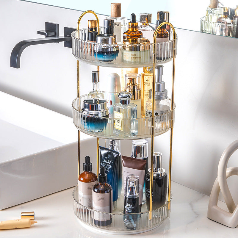 Cosmetics Rotating Storage Rack