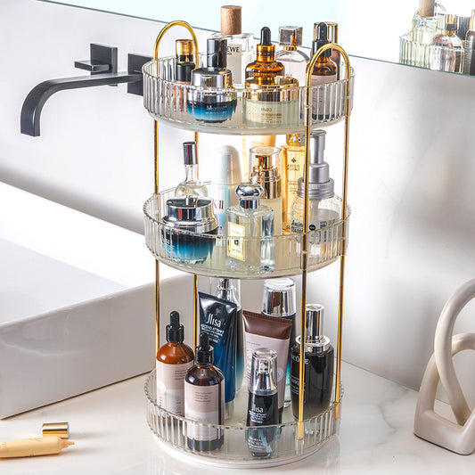 Cosmetics Rotating Storage Rack